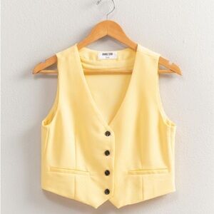 #92 Noir Tailored Vest